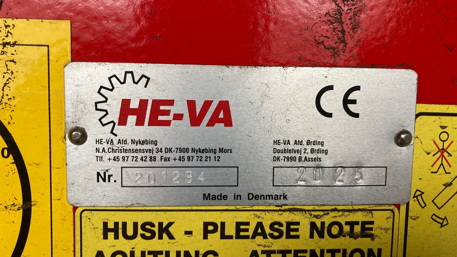 Tiefenlockerer tipa HE-VA Combi -Tiller MK II MK II  - 6, Gebrauchtmaschine u Horsens (Slika 7)