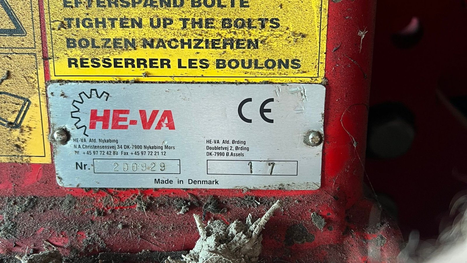 Tiefenlockerer typu HE-VA Combi Tiller, Gebrauchtmaschine v Brønderslev (Obrázek 4)