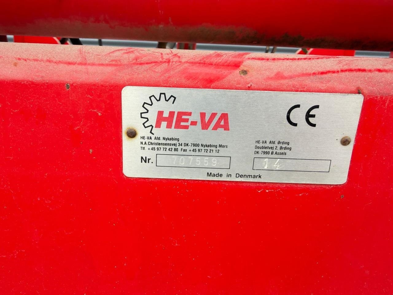 Tiefenlockerer типа HE-VA FRONT-BOARD 6 M, Gebrauchtmaschine в Næstved (Фотография 8)