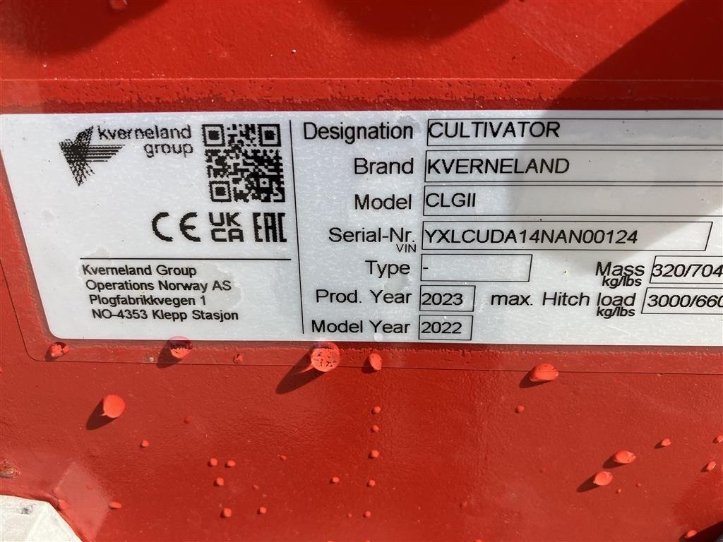 Tiefenlockerer типа Kverneland CLG-II 3 tds., Gebrauchtmaschine в Hurup Thy (Фотография 6)