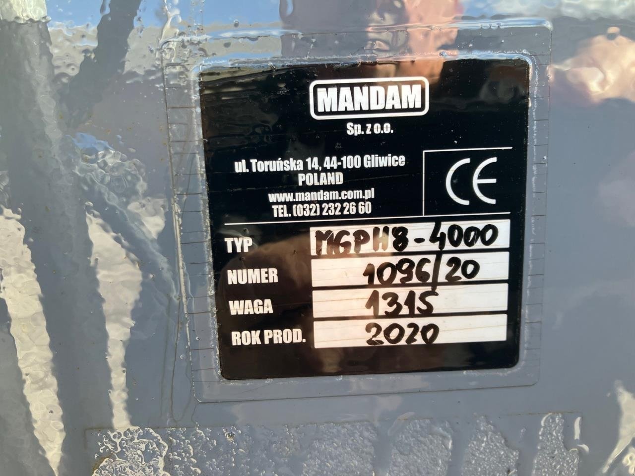 Tiefenlockerer del tipo Mandam Mandam 4 meter med 8 tænder, Gebrauchtmaschine In Tim (Immagine 2)