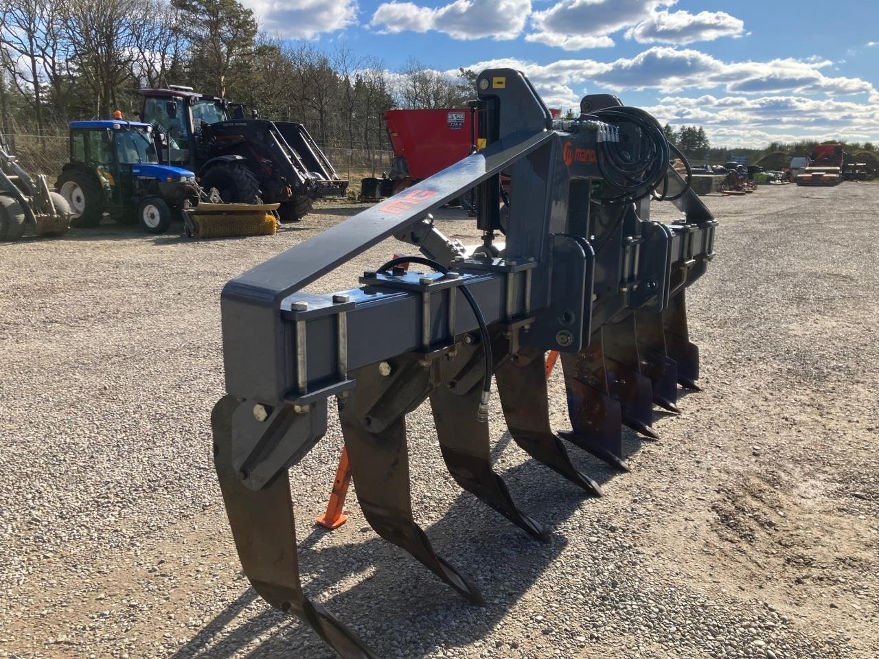 Tiefenlockerer del tipo Mandam Mandam 4 meter med 8 tænder, Gebrauchtmaschine In Tim (Immagine 8)