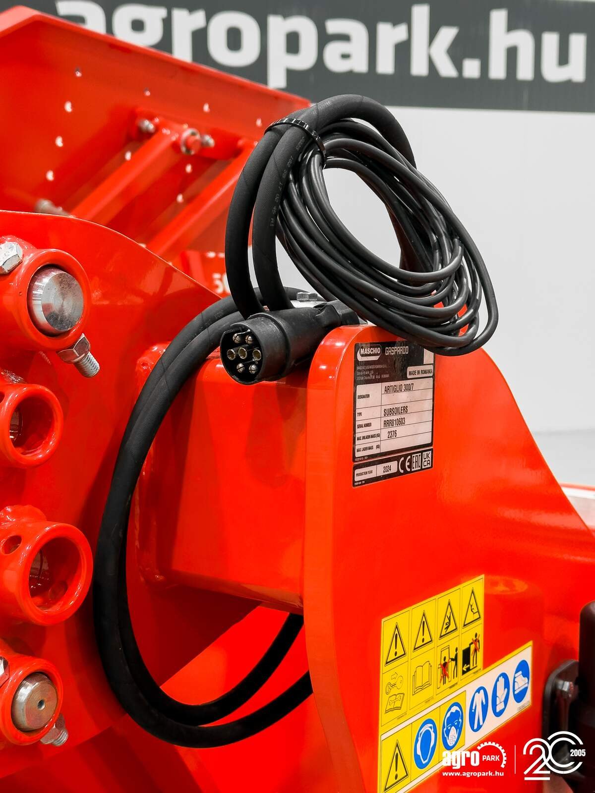 Tiefenlockerer des Typs Maschio Artiglio 300/7 7-blade, 3 m wide, 55 cm working depth, 2400 kg subsoiler, Gebrauchtmaschine in Csengele (Bild 12)