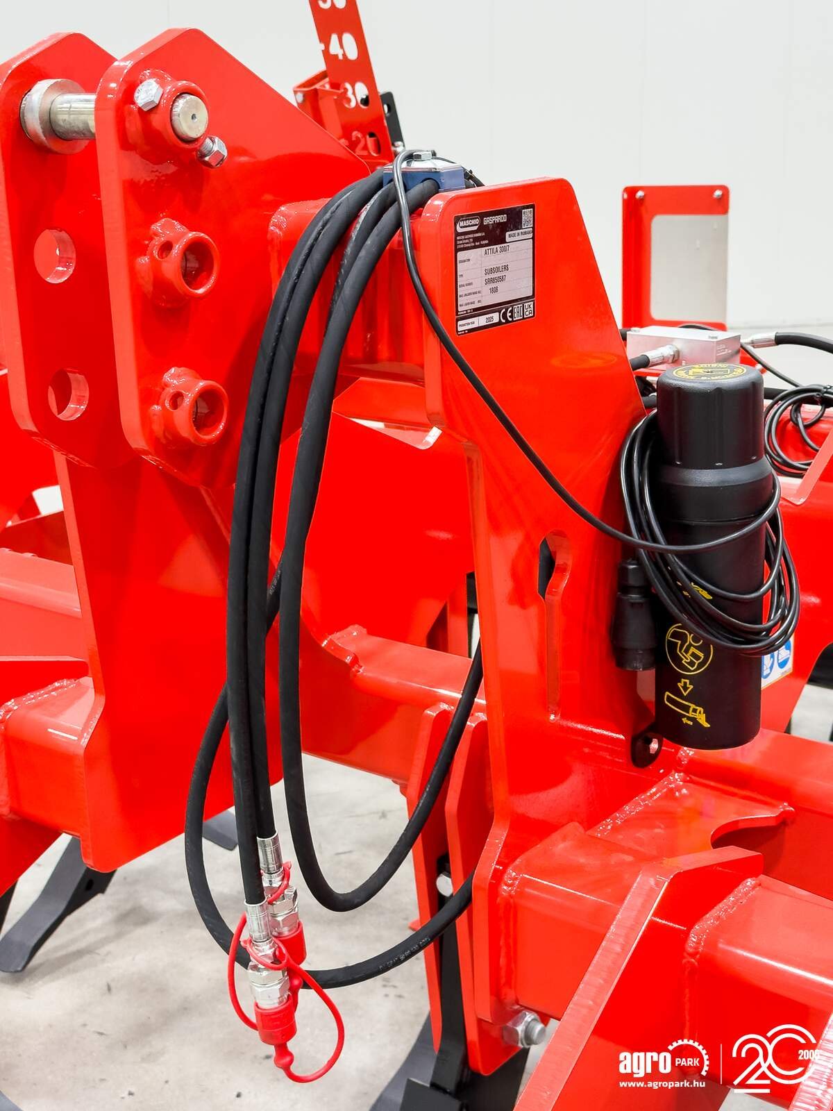 Tiefenlockerer of the type Maschio Attila 300/7 3 m subsoiler, 50 cm working depth, 7 loosening blades, hydraulic double tine cultivator, Gebrauchtmaschine in Csengele (Picture 12)