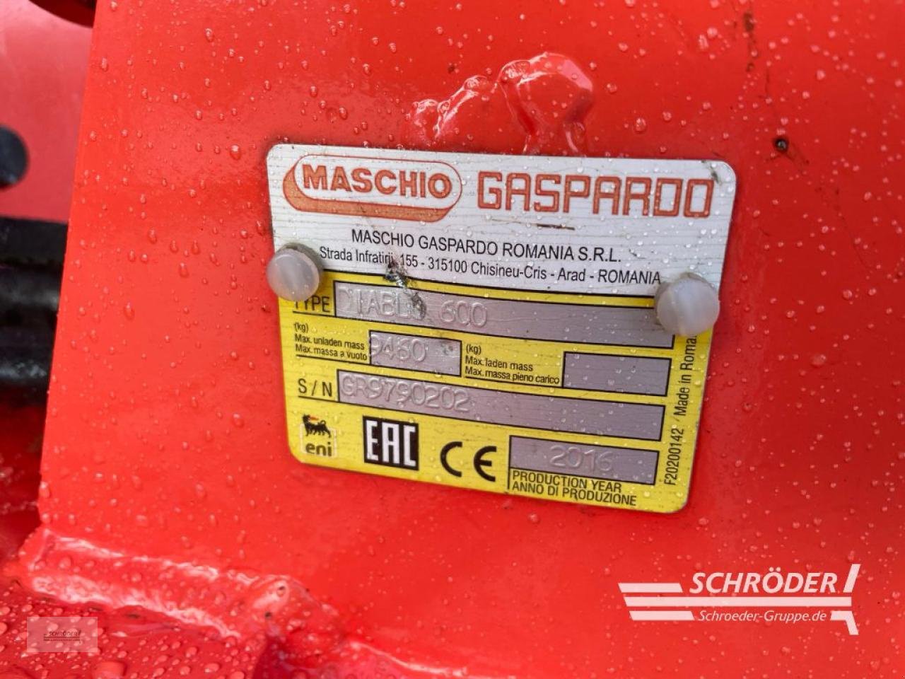 Tiefenlockerer del tipo Maschio DIABLO 600/13 TIEFENLOCKERER, Gebrauchtmaschine en Wildeshausen (Imagen 22)