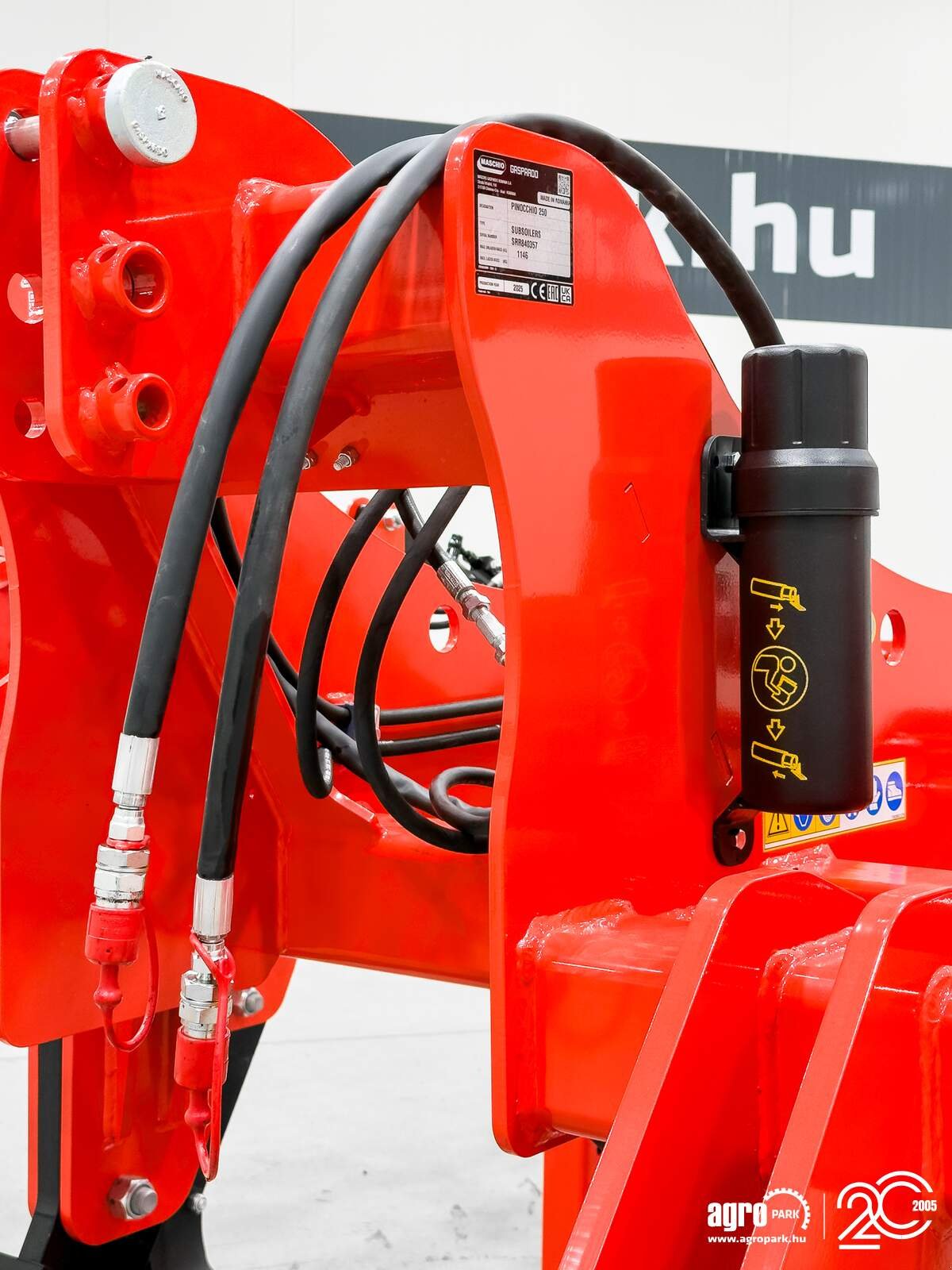 Tiefenlockerer tipa Maschio Pinocchio 250/5 2.5 m subsoiler, 45 cm working depth, 5 loosening blades, hydraulic double tine cultivator, Gebrauchtmaschine u Csengele (Slika 12)