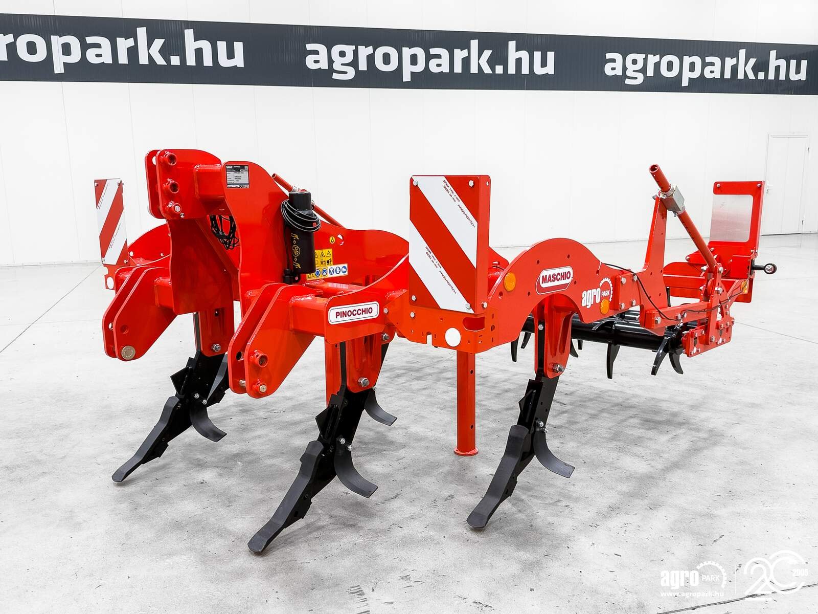 Tiefenlockerer типа Maschio Pinocchio 250/5 2.5 m subsoiler, 45 cm working depth, 5 loosening blades, mechanical double tine cultivator, Gebrauchtmaschine в Csengele (Фотография 1)