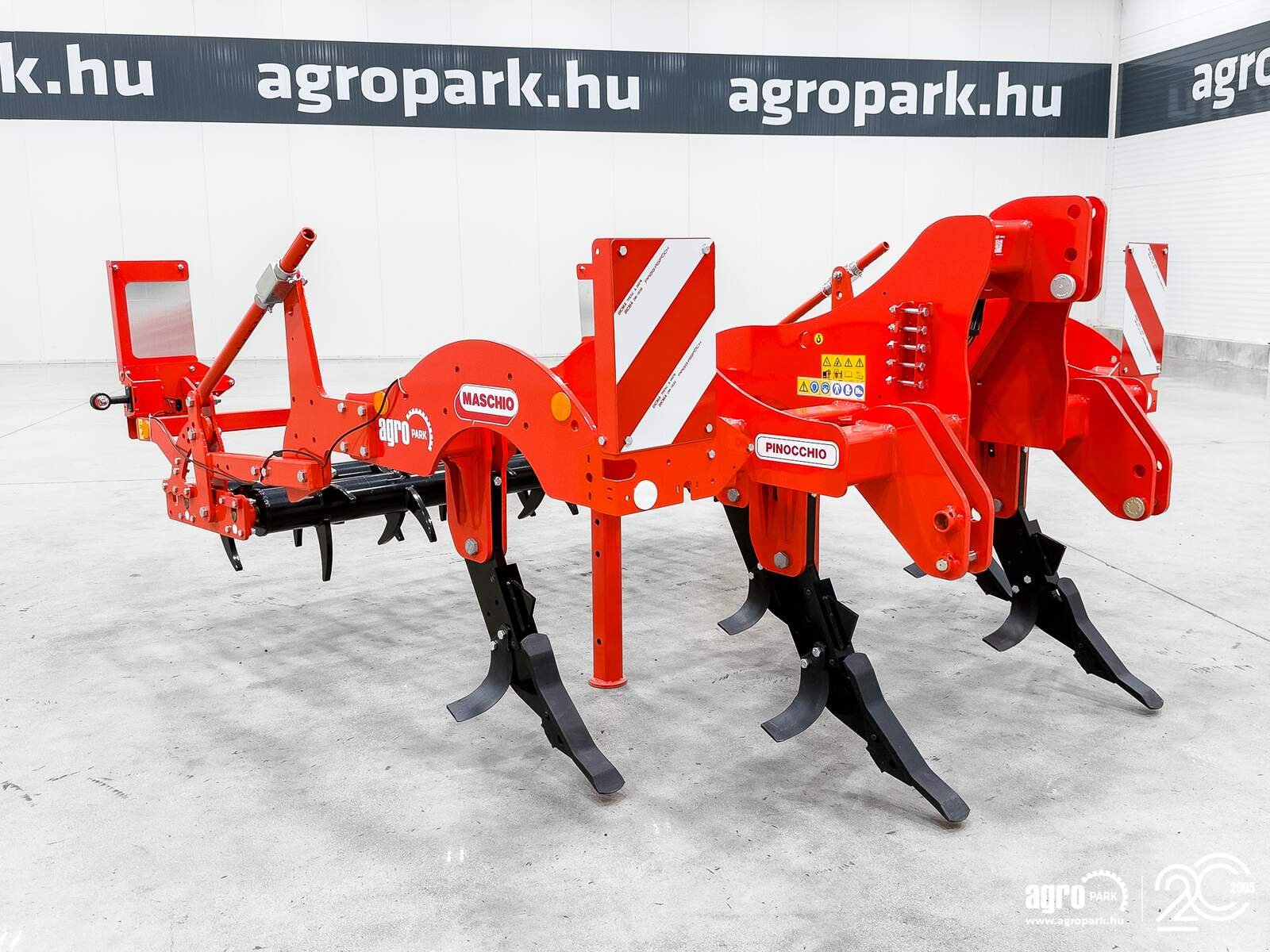 Tiefenlockerer типа Maschio Pinocchio 250/5 2.5 m subsoiler, 45 cm working depth, 5 loosening blades, mechanical double tine cultivator, Gebrauchtmaschine в Csengele (Фотография 2)