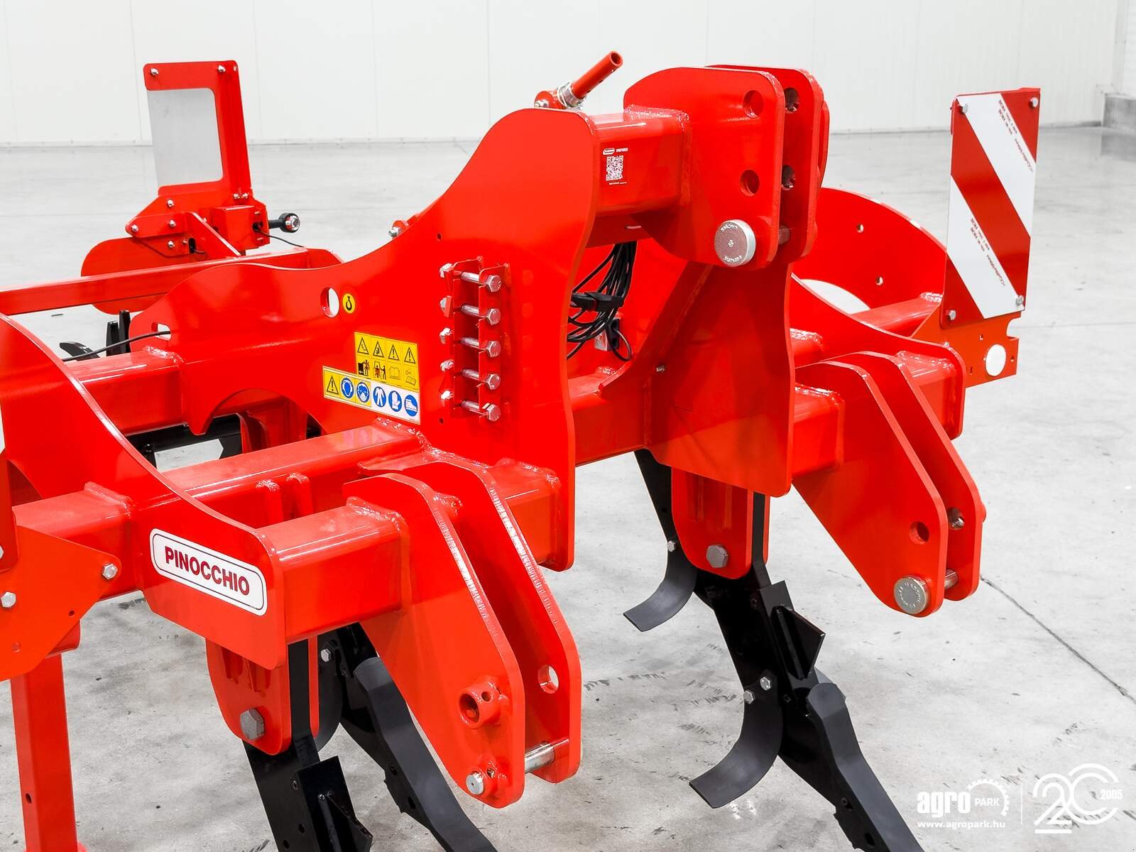 Tiefenlockerer типа Maschio Pinocchio 250/5 2.5 m subsoiler, 45 cm working depth, 5 loosening blades, mechanical double tine cultivator, Gebrauchtmaschine в Csengele (Фотография 12)