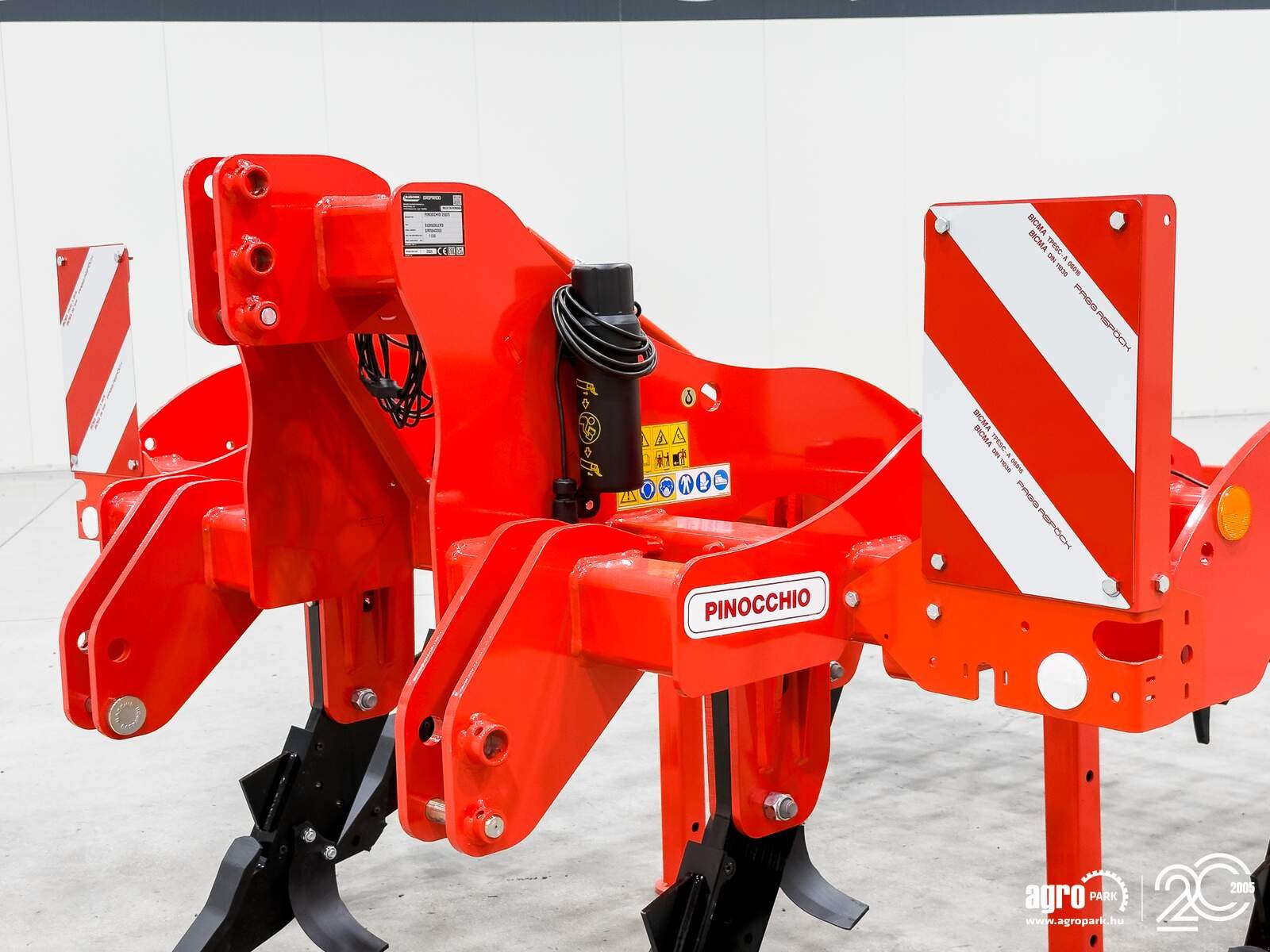 Tiefenlockerer типа Maschio Pinocchio 250/5 2.5 m subsoiler, 45 cm working depth, 5 loosening blades, mechanical double tine cultivator, Gebrauchtmaschine в Csengele (Фотография 13)