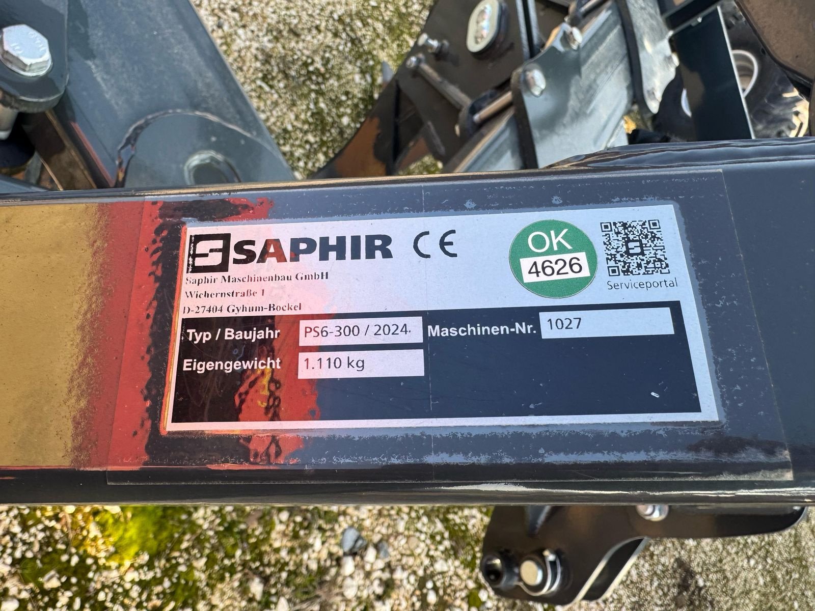 Tiefenlockerer типа Saphir PlowStar PS6-300 Tiefenlockerer, Vorführmaschine в Harmannsdorf-Rückersdorf (Фотография 8)