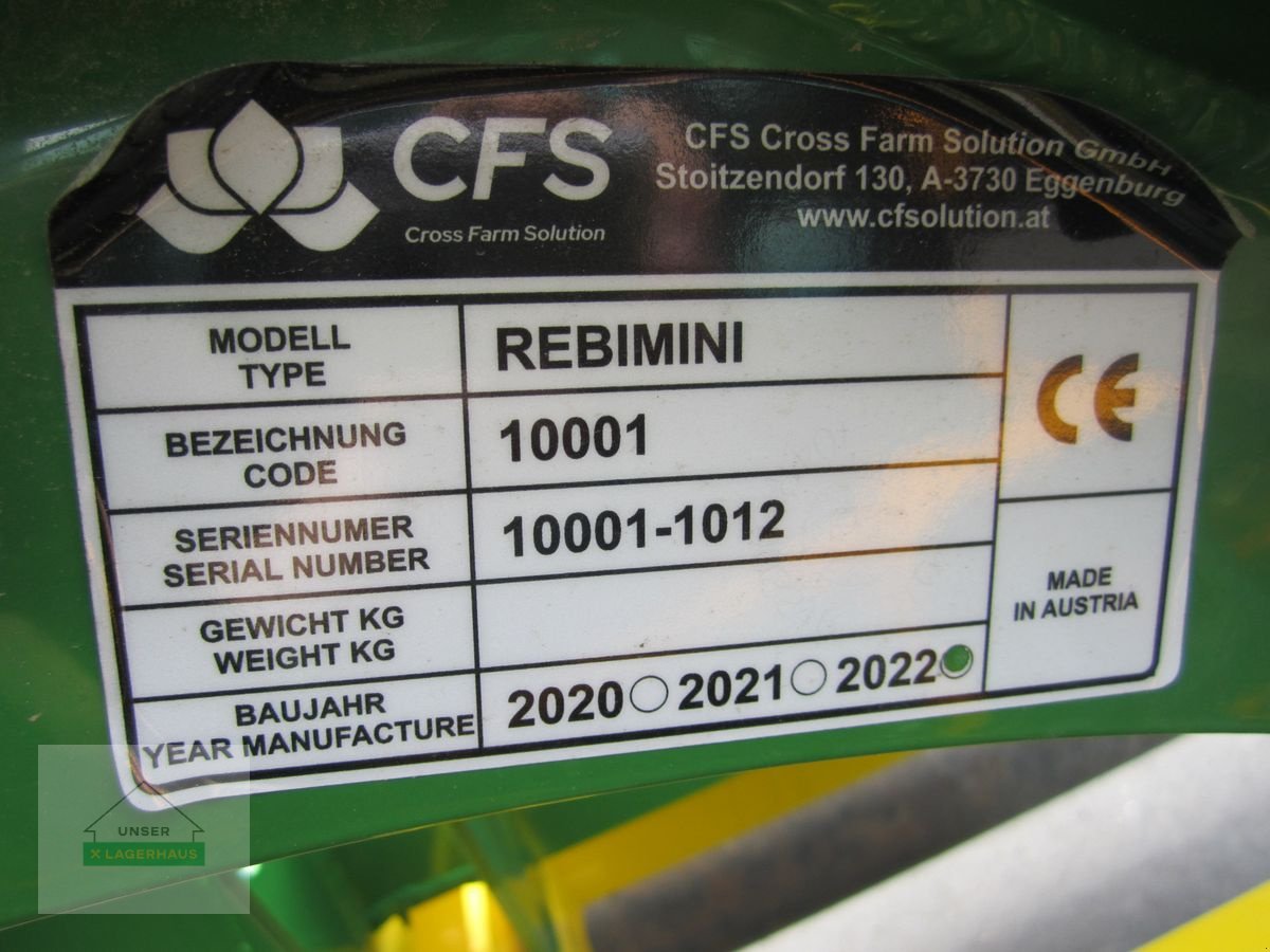 Tiefenlockerer tip Sonstige CFS - Rebmini, Neumaschine in Ehrenhausen (Poză 6)