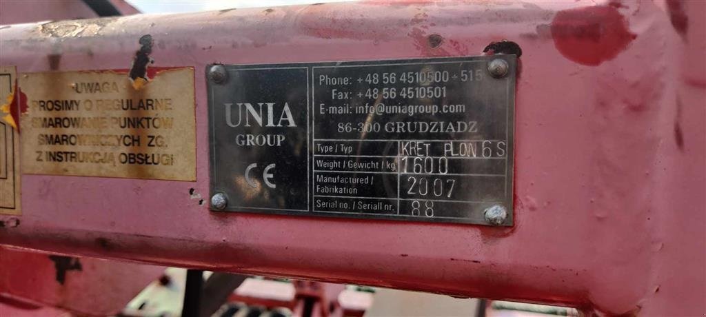 Tiefenlockerer tipa Unia Kret Grubber, Gebrauchtmaschine u Møldrup (Slika 5)