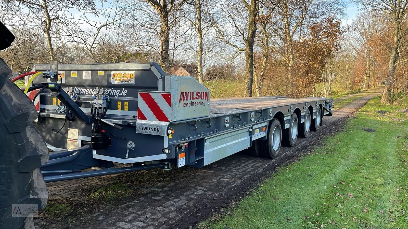 Tieflader a típus A. Wilson Engineering Tieflader Flatmove, Neumaschine ekkor: Berumerfehn (Kép 1)