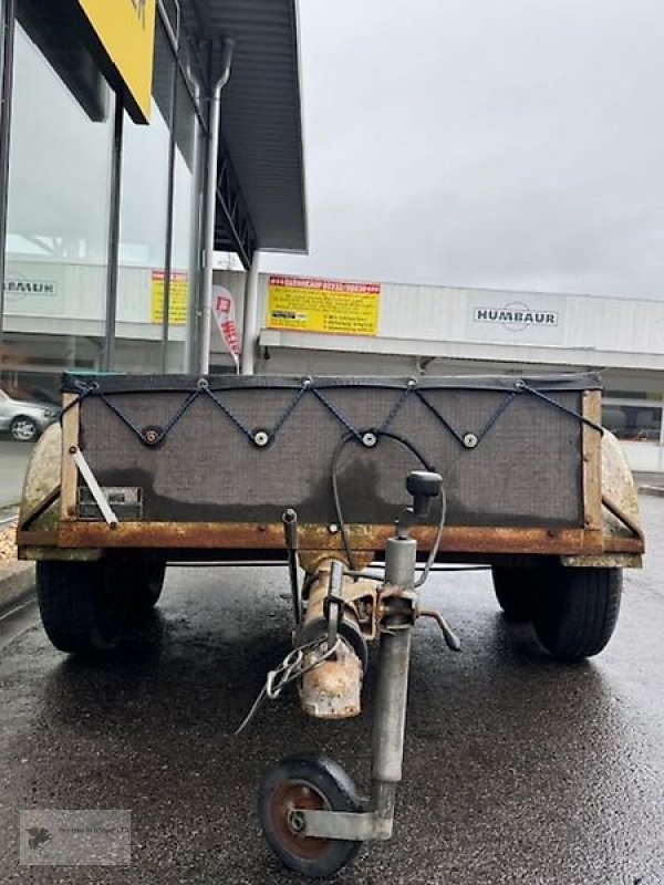 Tieflader of the type Böckmann Kastenanhänger 1,5 t Tieflader Tandem Flachplane, Gebrauchtmaschine in Gevelsberg (Picture 2)