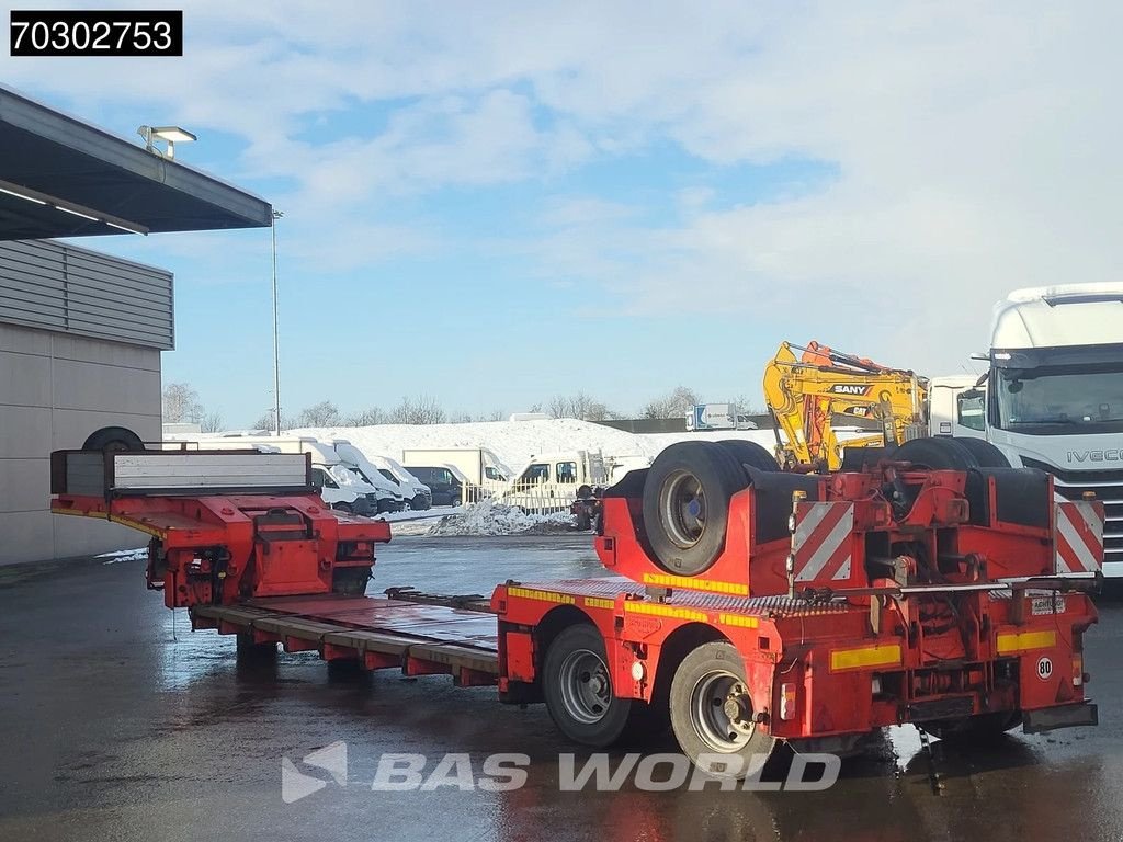 Tieflader Türe ait Broshuis 2ABD-38A 3 axles 3x Steering Axle Extendable, Gebrauchtmaschine içinde Veghel (resim 3)