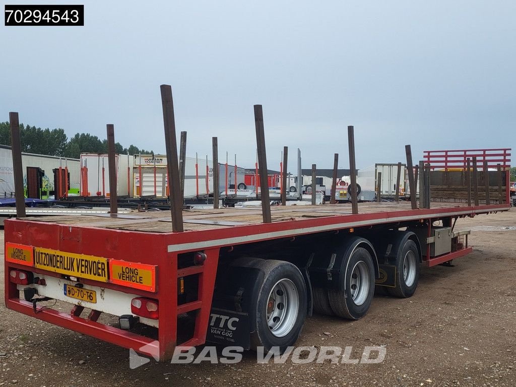 Tieflader des Typs Broshuis 3 AOU 48 2x Extendable 1195-2735cm APK 03/2026 3x Lenkachse, Gebrauchtmaschine in Veghel (Bild 8)