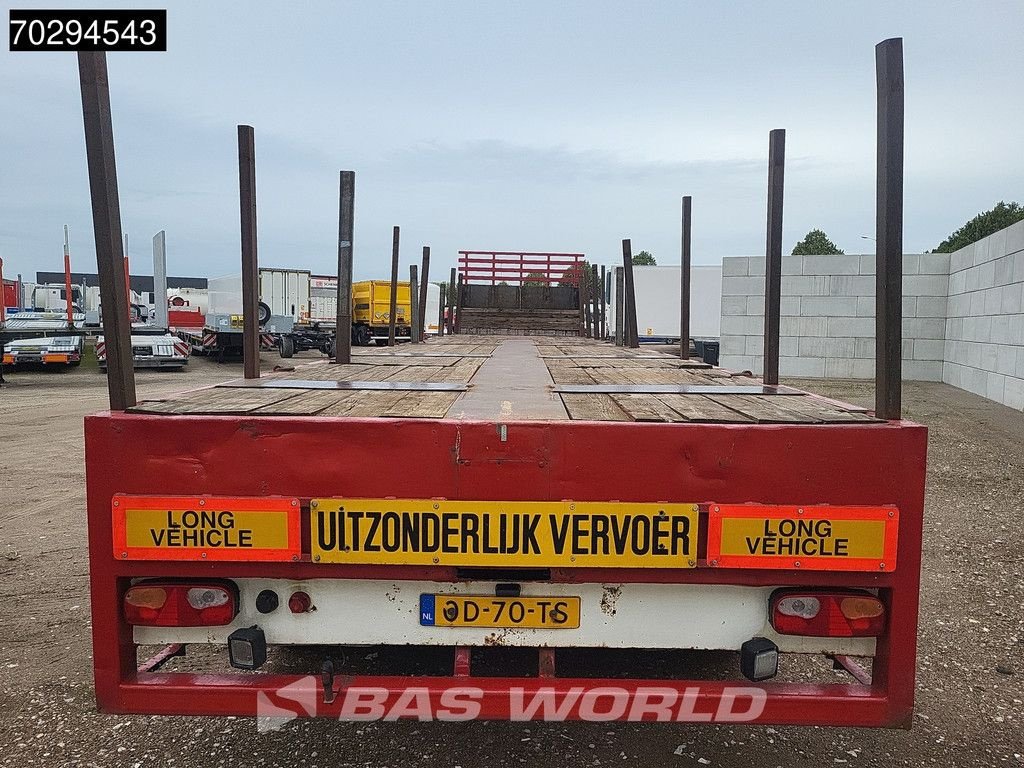 Tieflader des Typs Broshuis 3 AOU 48 2x Extendable 1195-2735cm APK 03/2026 3x Lenkachse, Gebrauchtmaschine in Veghel (Bild 9)