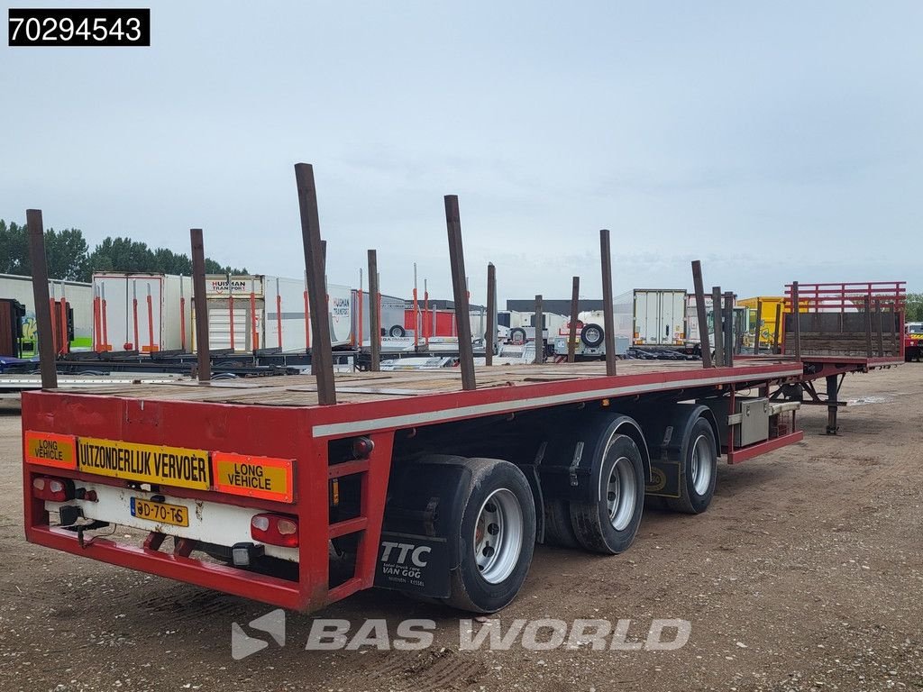 Tieflader des Typs Broshuis 3 AOU 48 2x Extendable 1195-2735cm APK 03/2026 3x Lenkachse, Gebrauchtmaschine in Veghel (Bild 11)