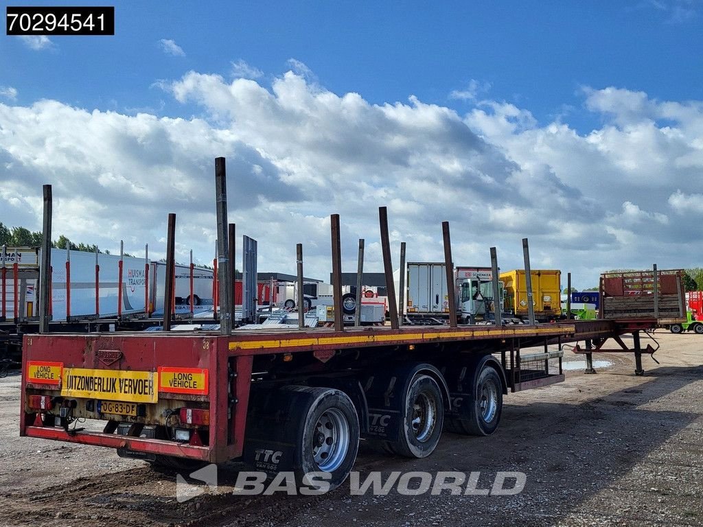 Tieflader des Typs Broshuis 3AOU-48 2x uitschuifbaar1200-2740cm APK 02/26 3xgestuurd, Gebrauchtmaschine in Veghel (Bild 10)