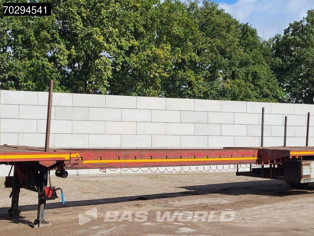 Tieflader des Typs Broshuis 3AOU-48 2x uitschuifbaar1200-2740cm APK 02/26 3xgestuurd, Gebrauchtmaschine in Veghel (Bild 8)