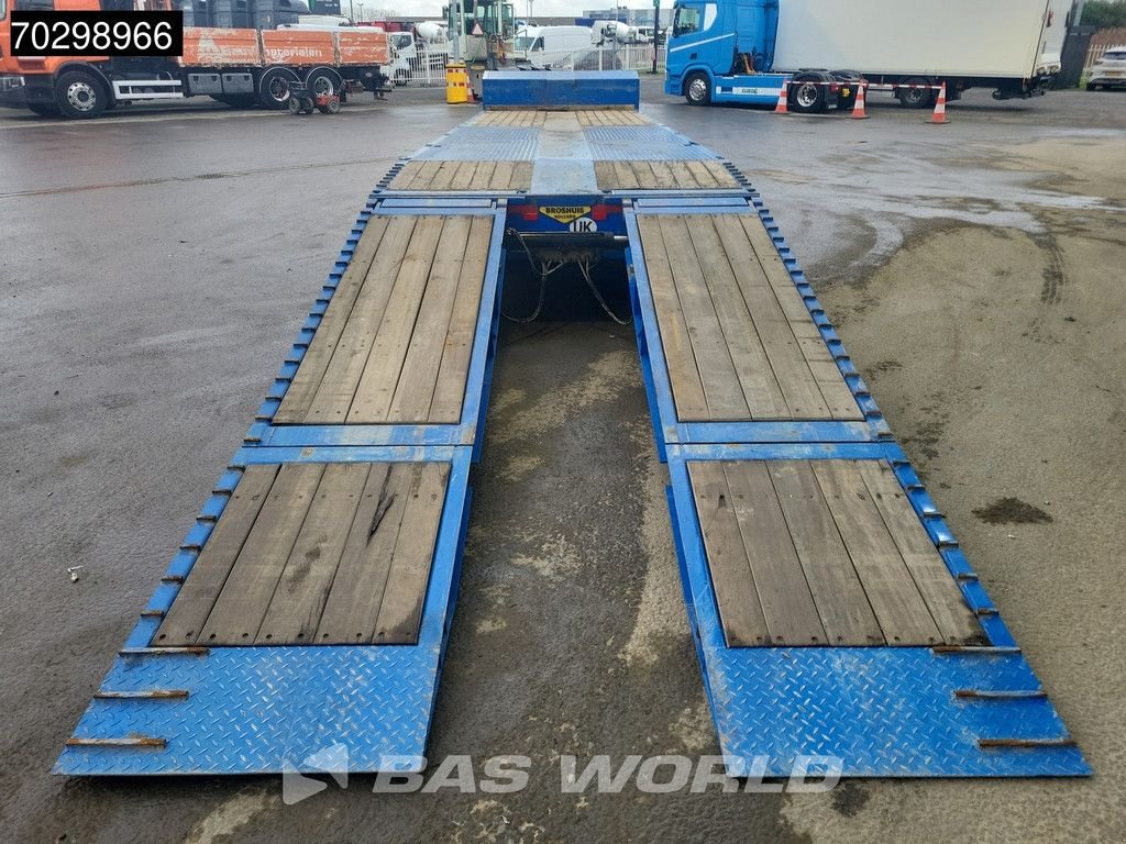 Tieflader des Typs Broshuis 3ASD-18-30/0 Lift + Steering Axle Hydraulic Ramps, Gebrauchtmaschine in Veghel (Bild 10)
