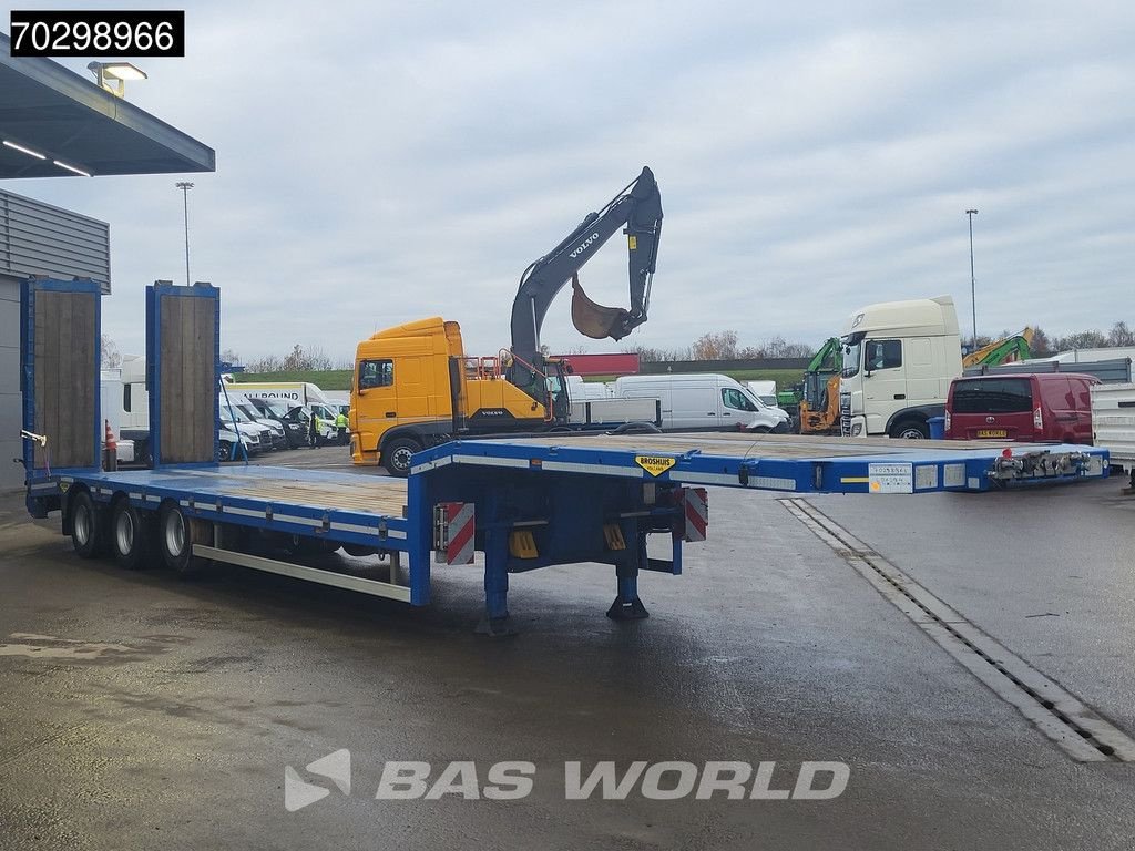 Tieflader des Typs Broshuis 3ASD-18-30/0 Lift + Steering Axle Hydraulic Ramps, Gebrauchtmaschine in Veghel (Bild 5)