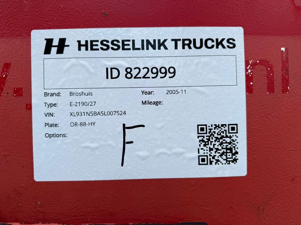 Tieflader типа Broshuis Dieplader 6M Extendable Stuuras APK/TUV 03/2026, Gebrauchtmaschine в Saasveld (Фотография 5)