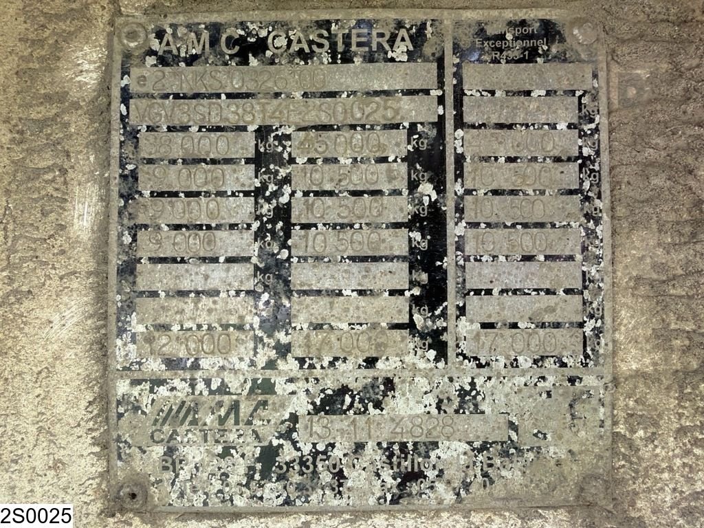 Tieflader van het type Castera Lowbed 45000 kg, Gebrauchtmaschine in Ede (Foto 5)