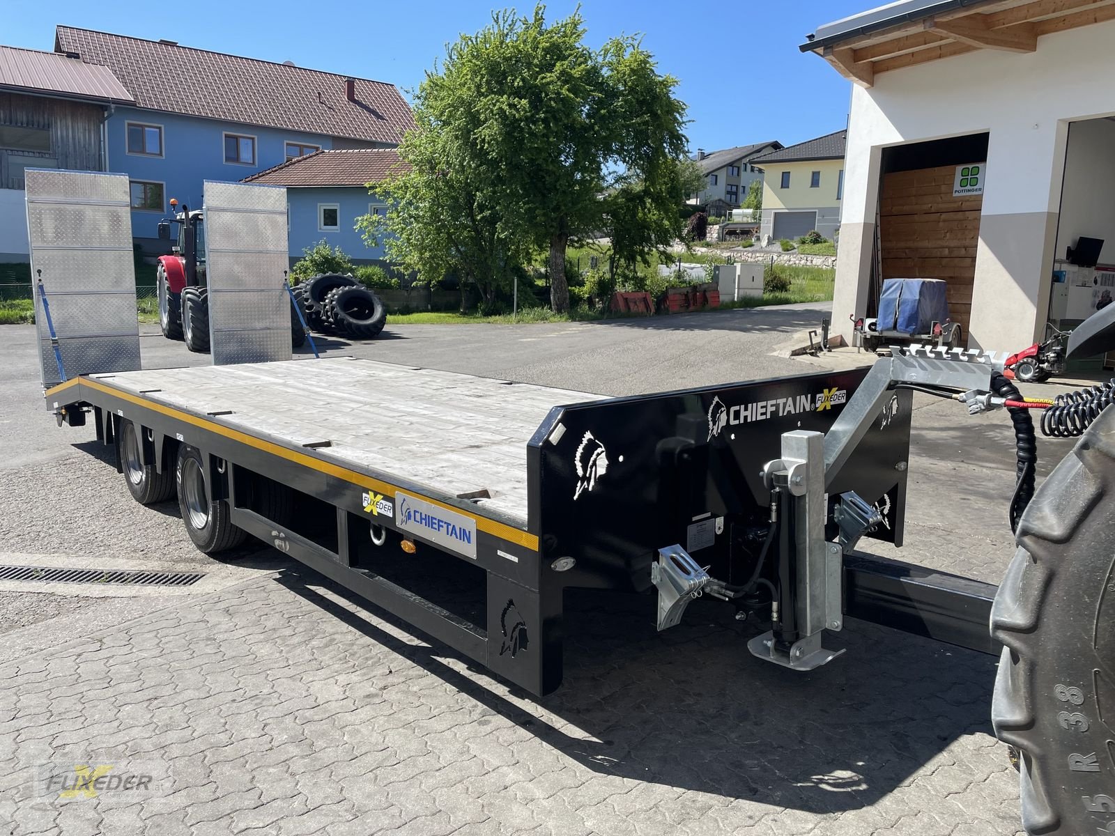 Tieflader tip Chieftain 22t, Neumaschine in Pattigham (Poză 11)