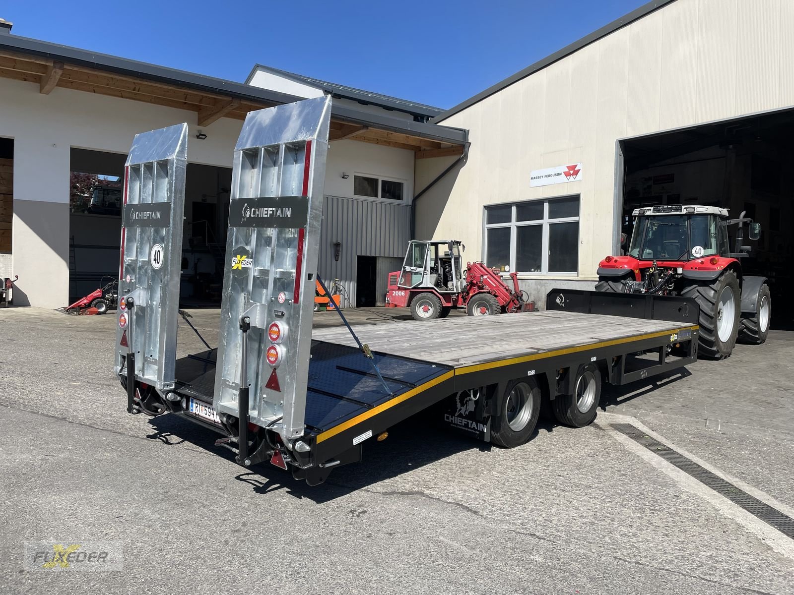 Tieflader tip Chieftain 22t, Neumaschine in Pattigham (Poză 1)