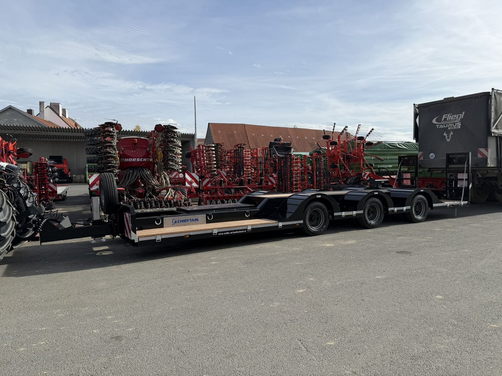 Tieflader tipa Chieftain Forsttieflader 34to, Neumaschine u Göpfritz (Slika 10)