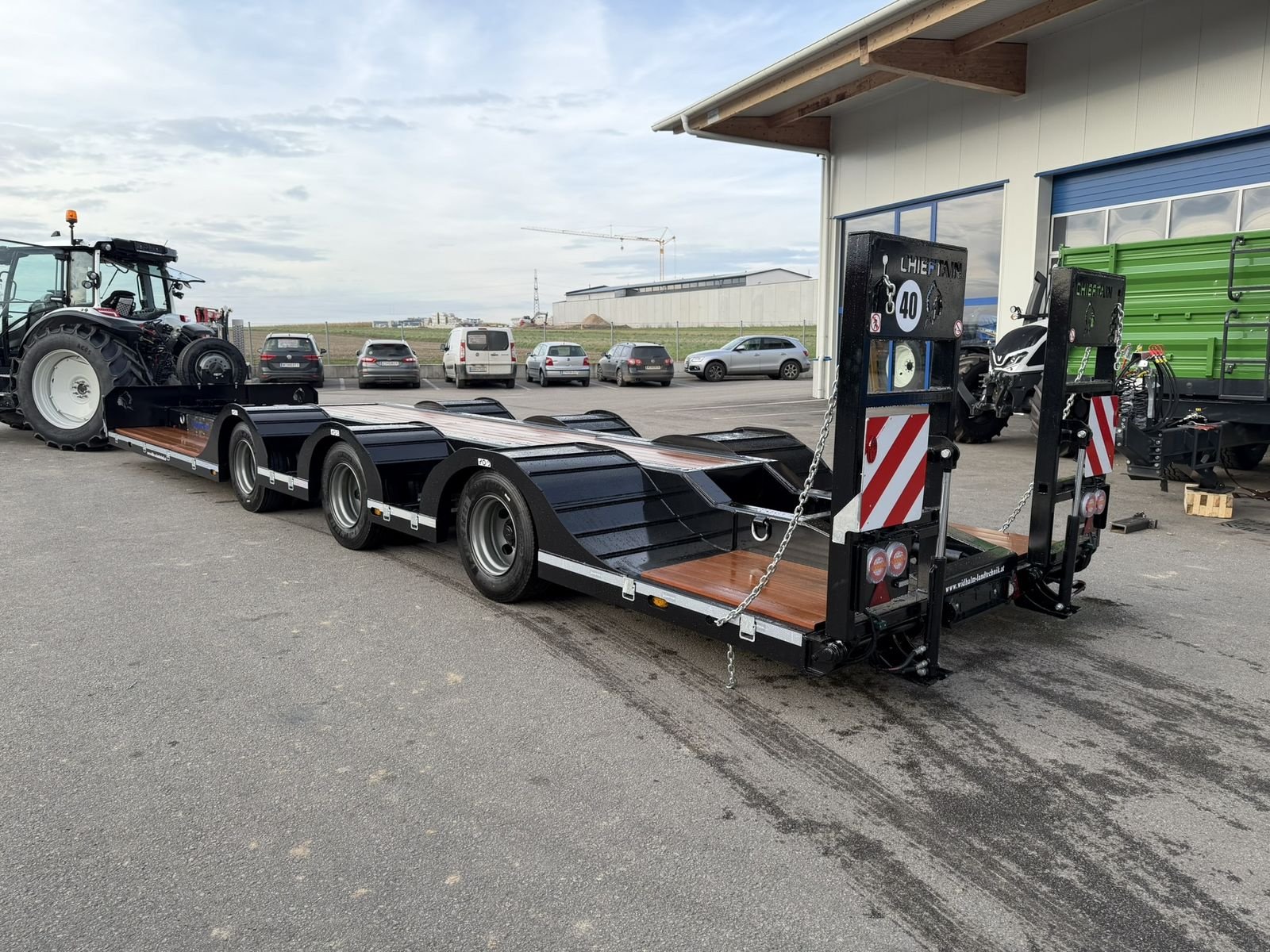 Tieflader tipa Chieftain Forsttieflader 34to, Neumaschine u Göpfritz (Slika 9)