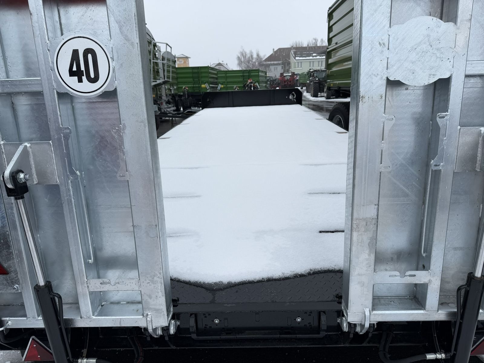 Tieflader del tipo Chieftain Tandemtieflader 22to, Neumaschine In Göpfritz (Immagine 10)