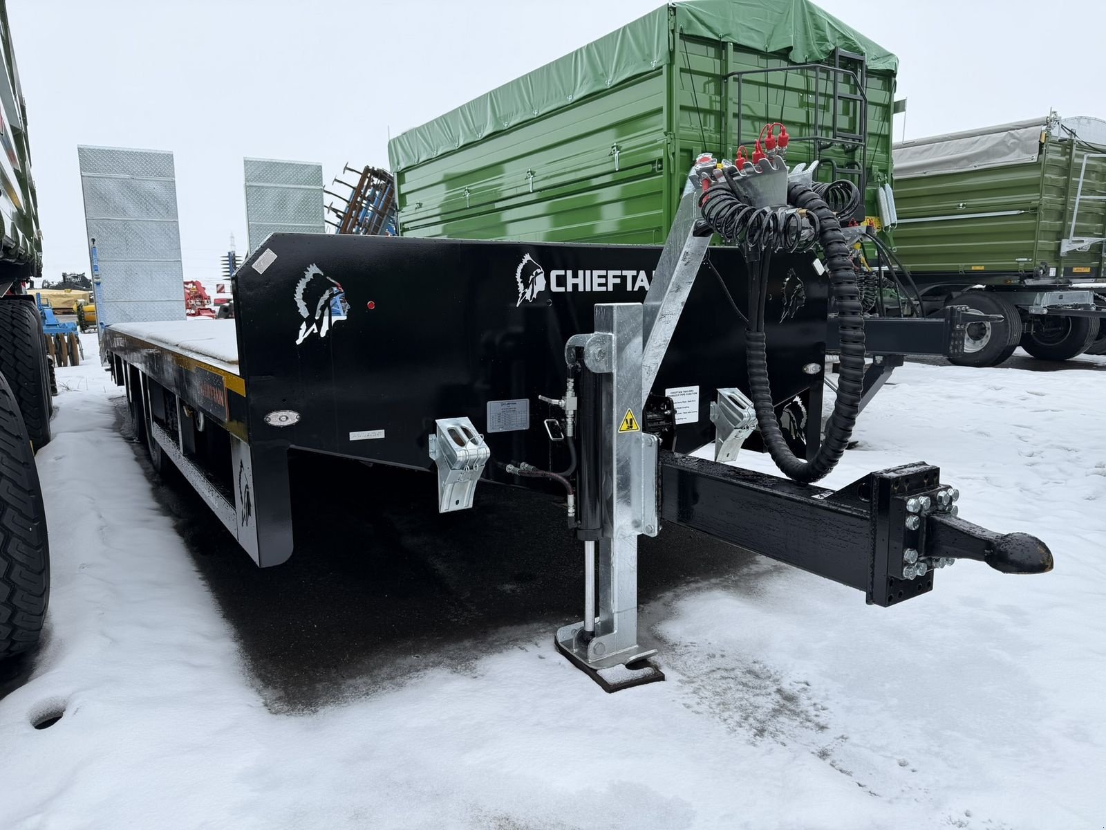 Tieflader del tipo Chieftain Tandemtieflader 22to, Neumaschine In Göpfritz (Immagine 3)