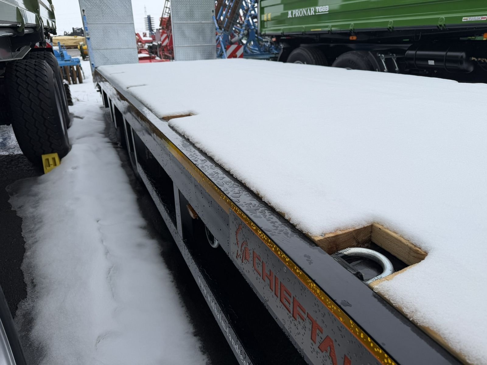 Tieflader del tipo Chieftain Tandemtieflader 22to, Neumaschine In Göpfritz (Immagine 7)