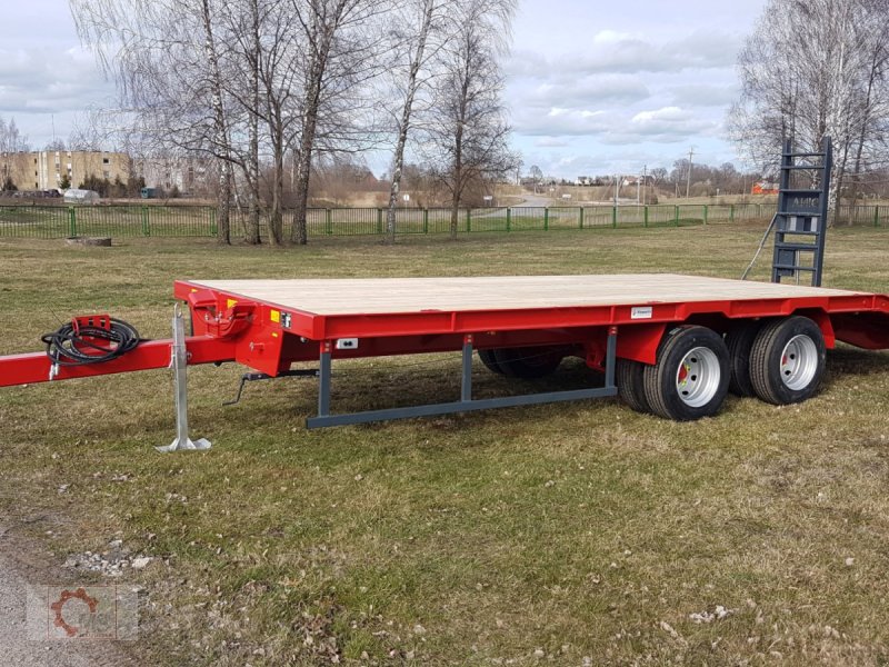 Tieflader des Typs Dinapolis Tieflader Hydraulische Rampen Druckluft, Neumaschine in Tiefenbach (Bild 1)