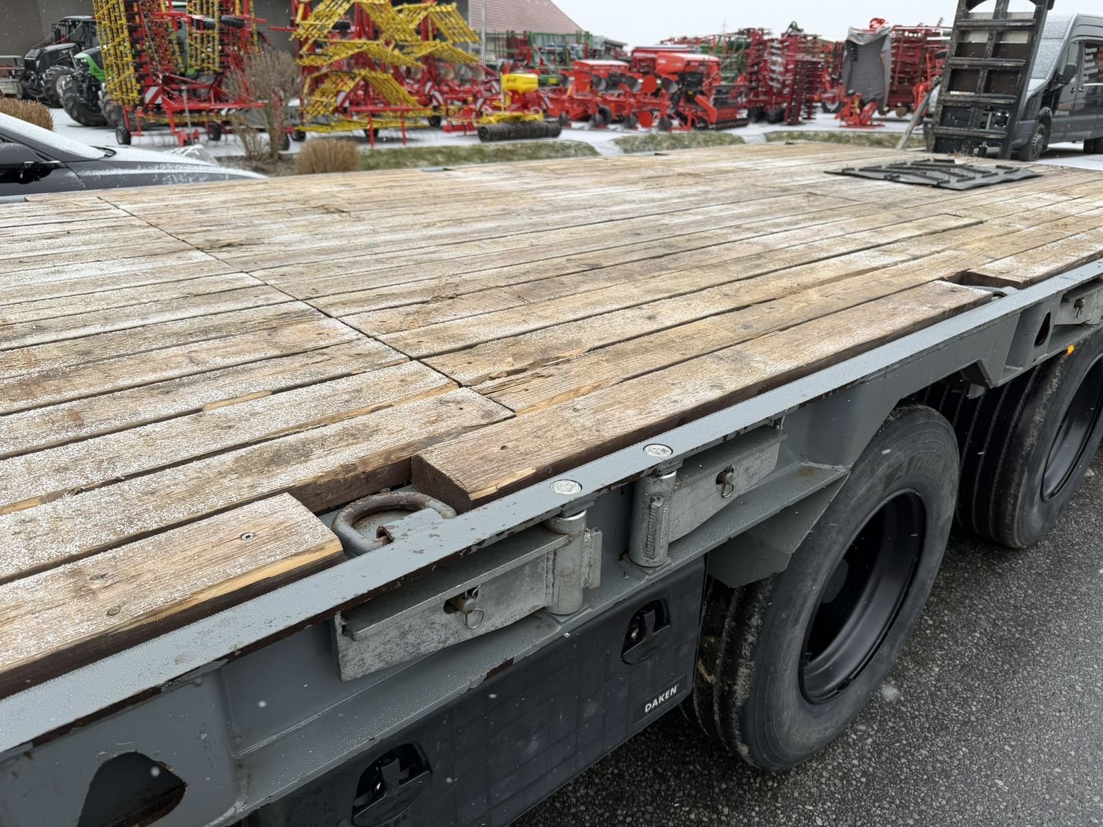 Tieflader Türe ait Dinapolis Tridemtieflader 27to, Gebrauchtmaschine içinde Göpfritz (resim 15)