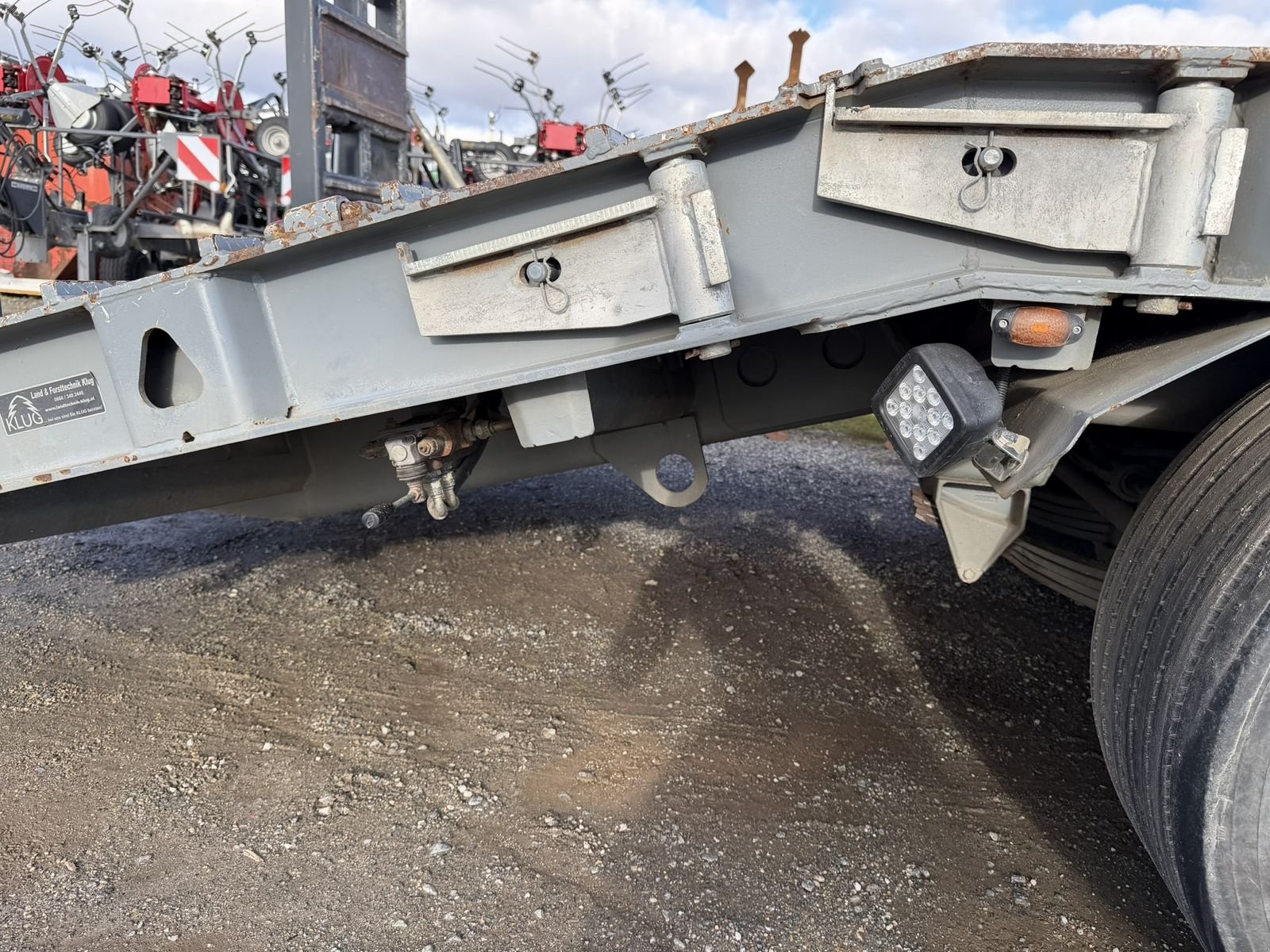 Tieflader Türe ait Dinapolis Tridemtieflader 27to, Gebrauchtmaschine içinde Göpfritz (resim 10)