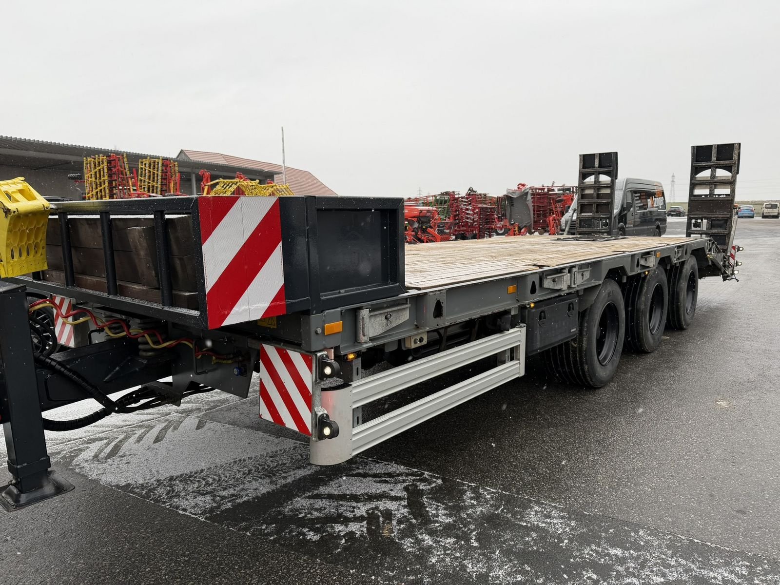 Tieflader Türe ait Dinapolis Tridemtieflader 27to, Gebrauchtmaschine içinde Göpfritz (resim 4)