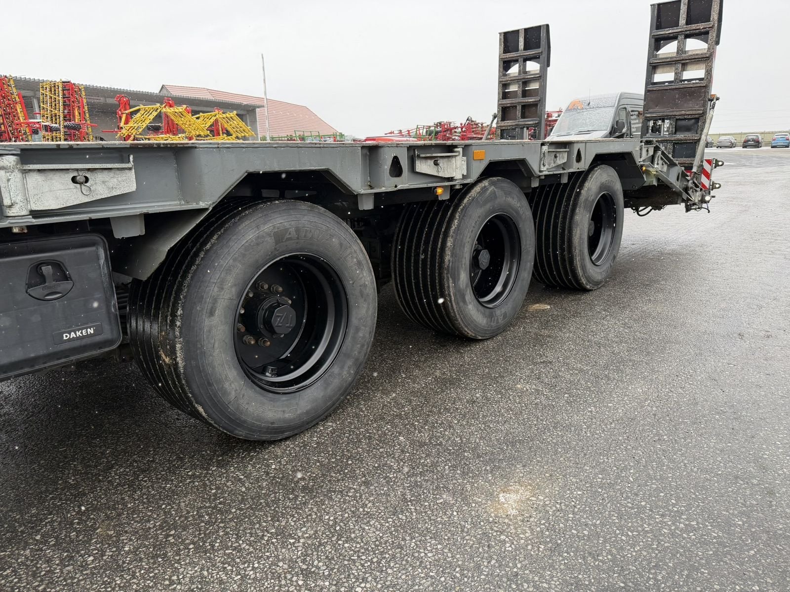 Tieflader Türe ait Dinapolis Tridemtieflader 27to, Gebrauchtmaschine içinde Göpfritz (resim 2)