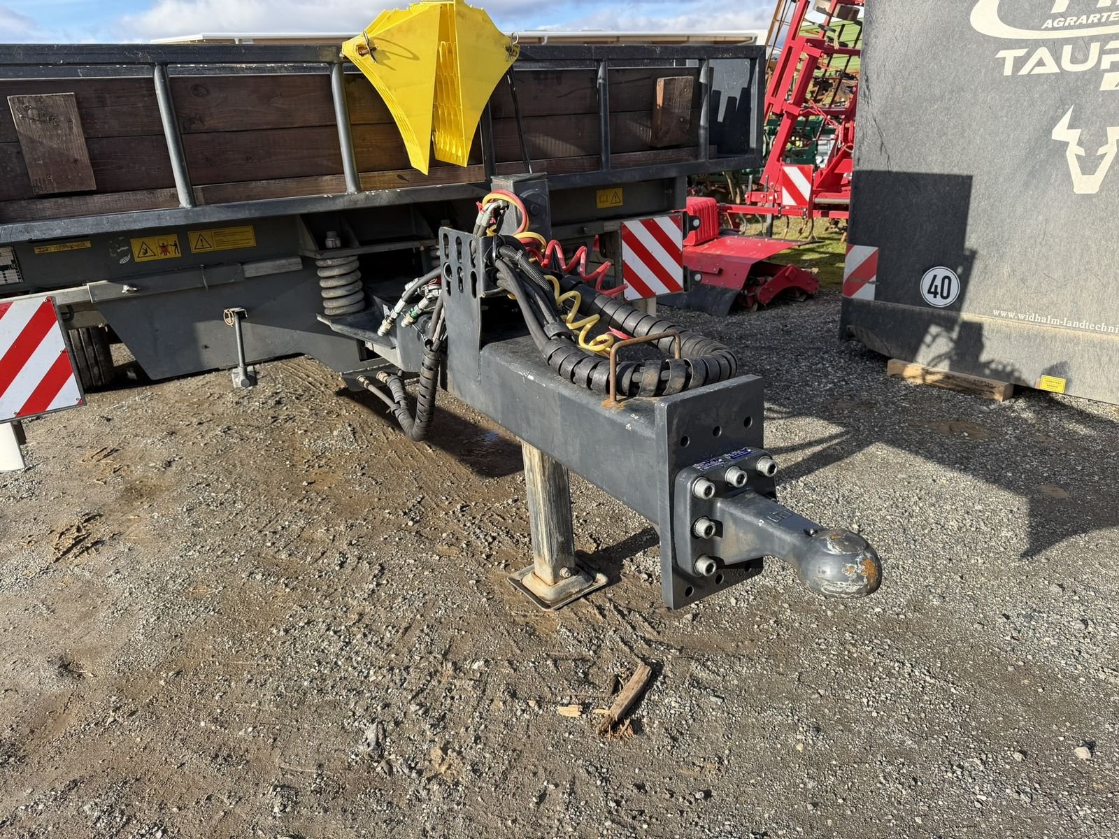 Tieflader Türe ait Dinapolis Tridemtieflader 27to, Gebrauchtmaschine içinde Göpfritz (resim 7)