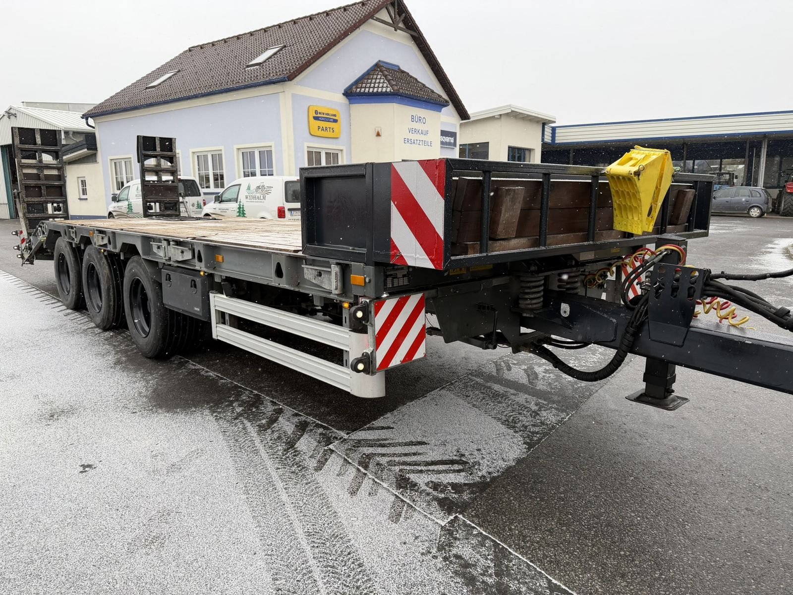 Tieflader Türe ait Dinapolis Tridemtieflader 27to, Gebrauchtmaschine içinde Göpfritz (resim 17)