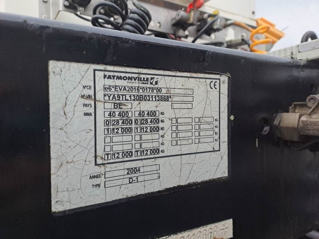 Tieflader van het type Faymonville EURO MEGA-Z4H + 4158LS 8x4 (LOW hour readings), Gebrauchtmaschine in Stabroek (Foto 11)