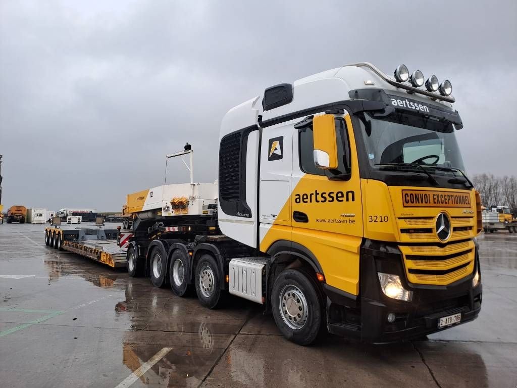 Tieflader van het type Faymonville EURO MEGA-Z4H + 4158LS 8x4 (LOW hour readings), Gebrauchtmaschine in Stabroek (Foto 10)