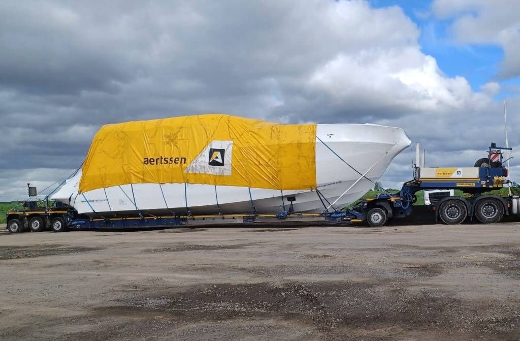 Tieflader of the type Faymonville STBZ-4VA (Hydr. vesseldeck 8+4,5+4,2+6m), Gebrauchtmaschine in Stabroek (Picture 1)