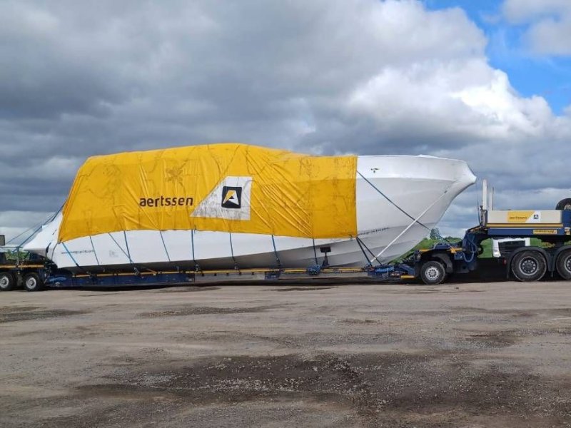 Tieflader des Typs Faymonville STBZ-4VA (Hydr. vesseldeck 8 +4,5+4.2+6m ), Gebrauchtmaschine in Stabroek (Bild 1)