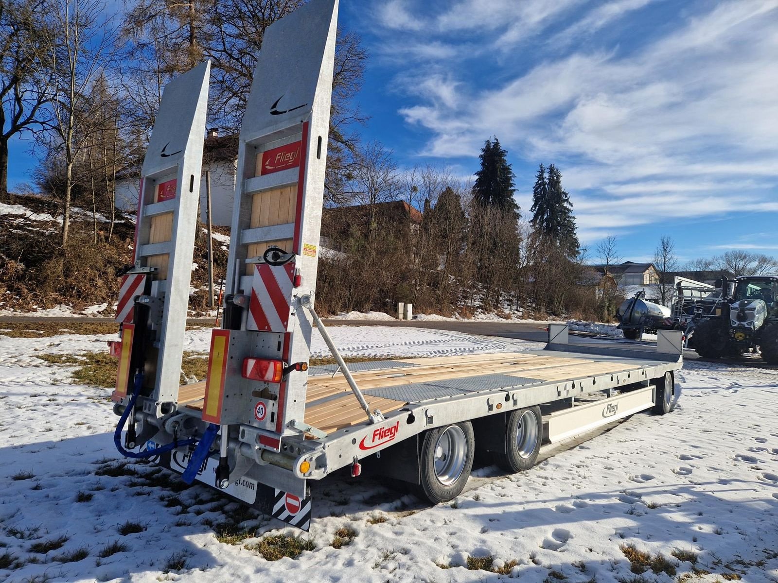 Tieflader του τύπου Fliegl DTL 300 P Agrar, Gebrauchtmaschine σε Grünbach (Φωτογραφία 2)