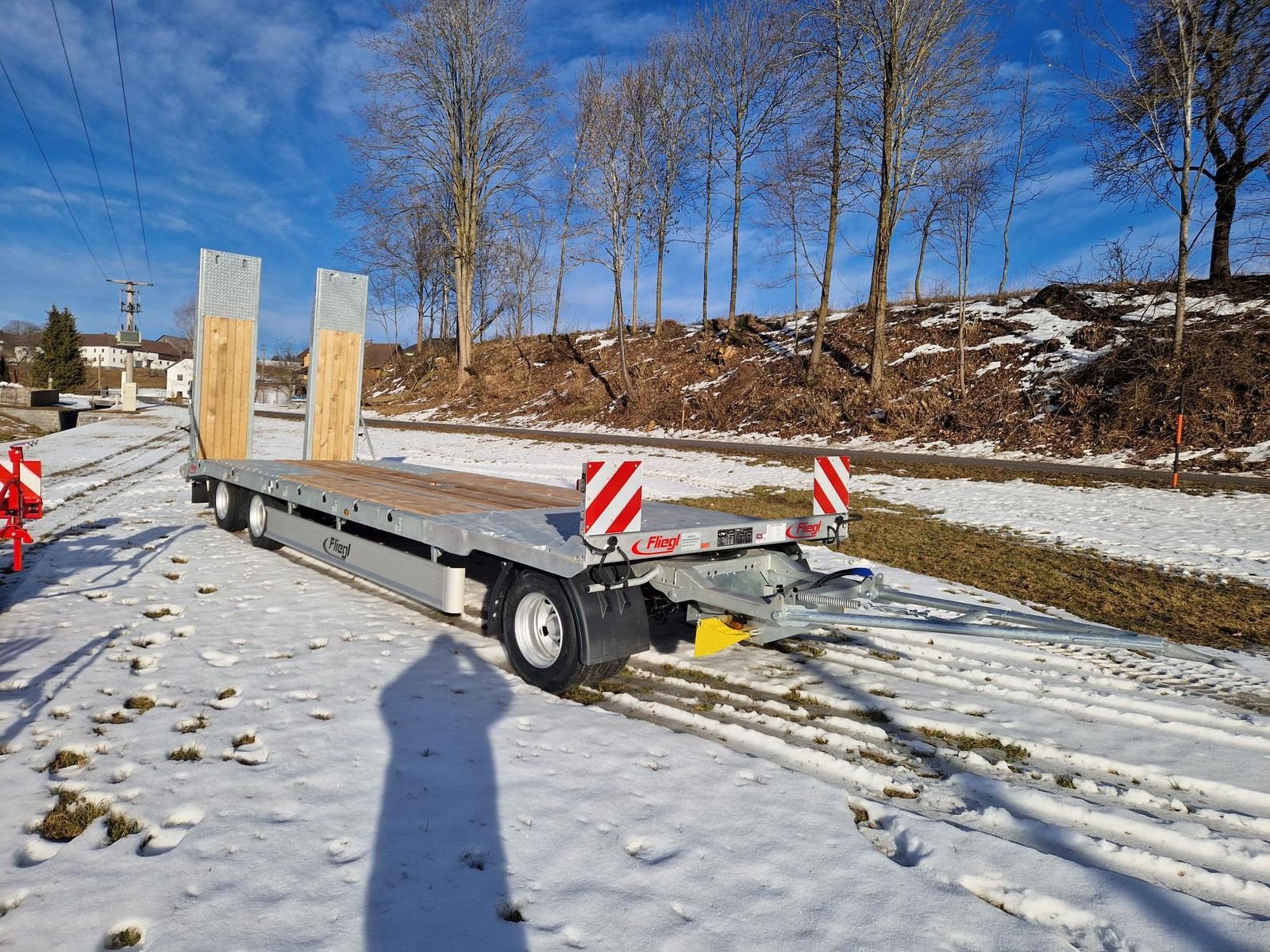 Tieflader του τύπου Fliegl DTL 300 P Agrar, Gebrauchtmaschine σε Grünbach (Φωτογραφία 10)