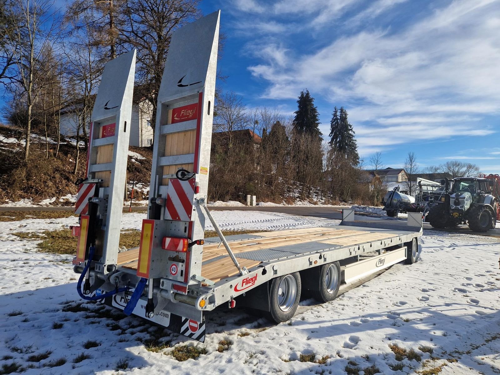 Tieflader του τύπου Fliegl DTL 300 P Agrar, Gebrauchtmaschine σε Grünbach (Φωτογραφία 4)